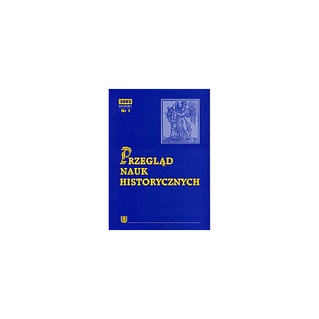 Przegląd Nauk Historycznych R. I/2002/nr 1